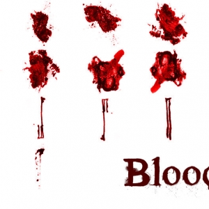 Blood Splatter photoshop brushes